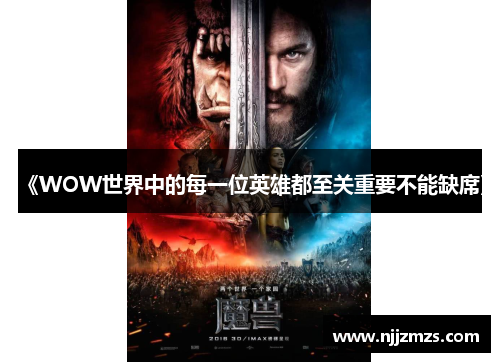 《WOW世界中的每一位英雄都至关重要不能缺席》